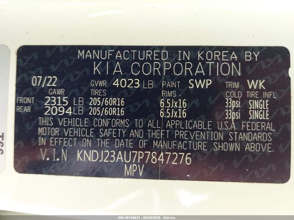 2023 KIA SOUL LX