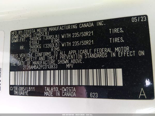 2023 LEXUS RX 350 PREMIUM PLUS