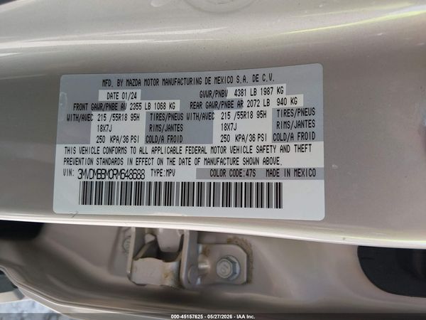2024 MAZDA CX-30 2.5 S SELECT SPORT