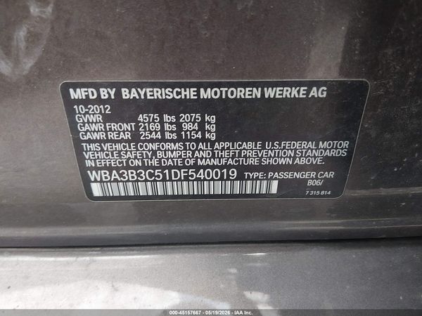 2013 BMW 328I XDRIVE