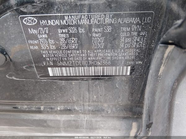 2018 HYUNDAI SANTA FE SPORT 2.4L