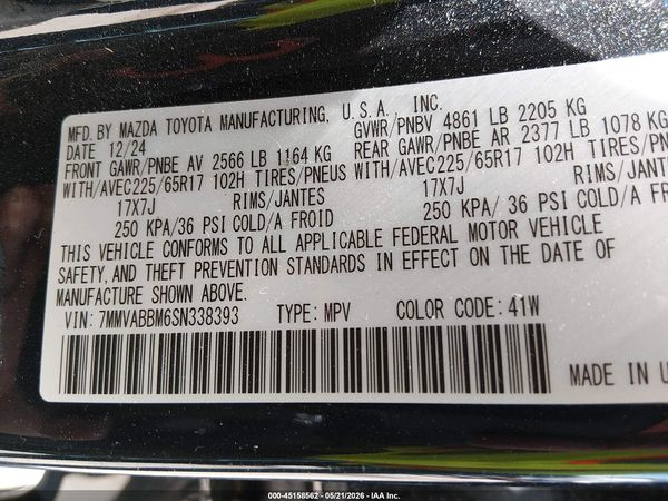 2025 MAZDA CX-50 2.5 S PREFERRED PACKAGE