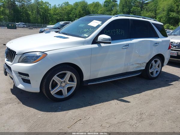 2015 MERCEDES-BENZ ML 4MATIC
