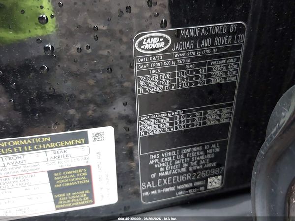2024 LAND ROVER DEFENDER 110 P400 X