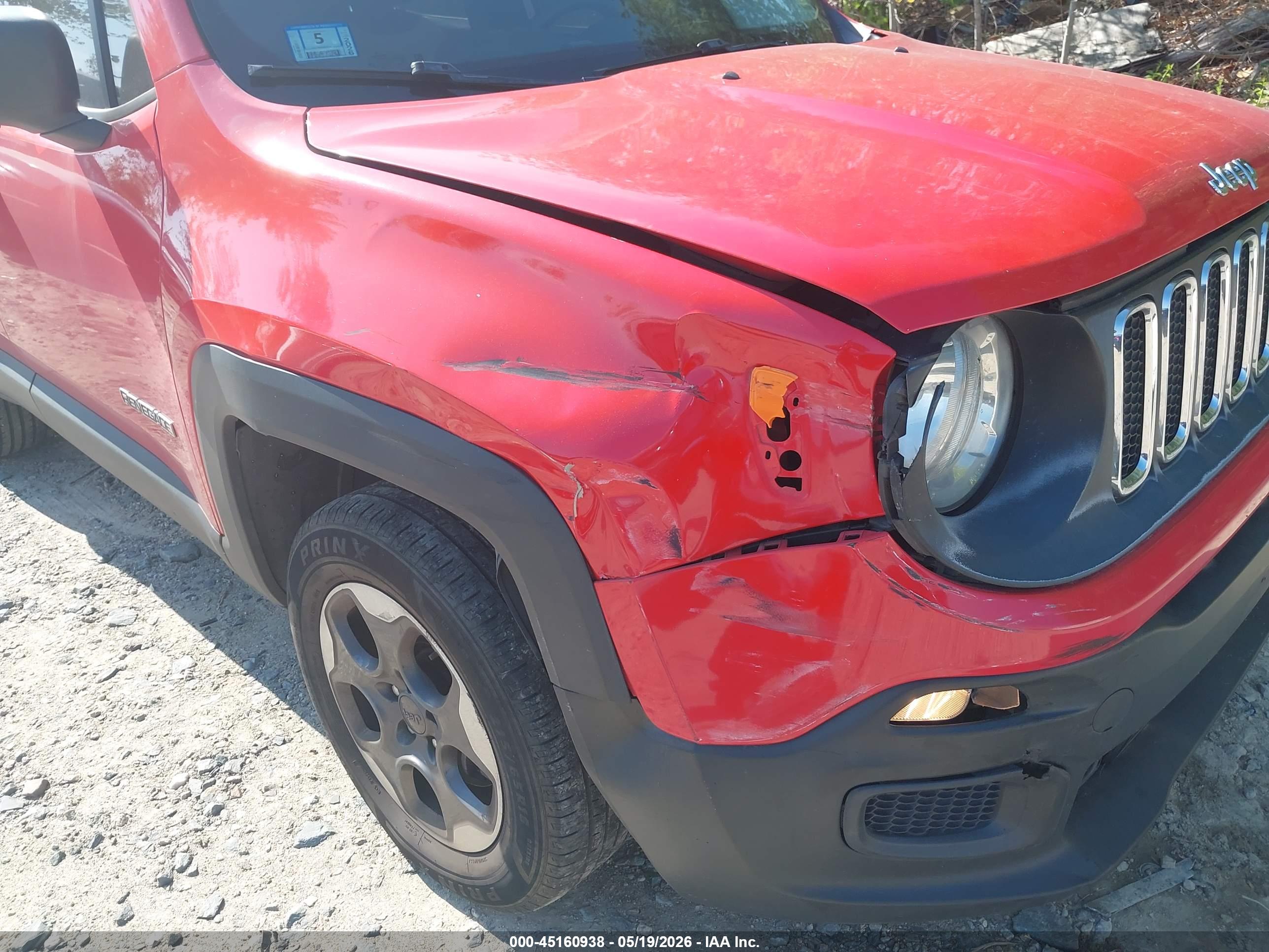 2016 JEEP RENEGADE SPORT