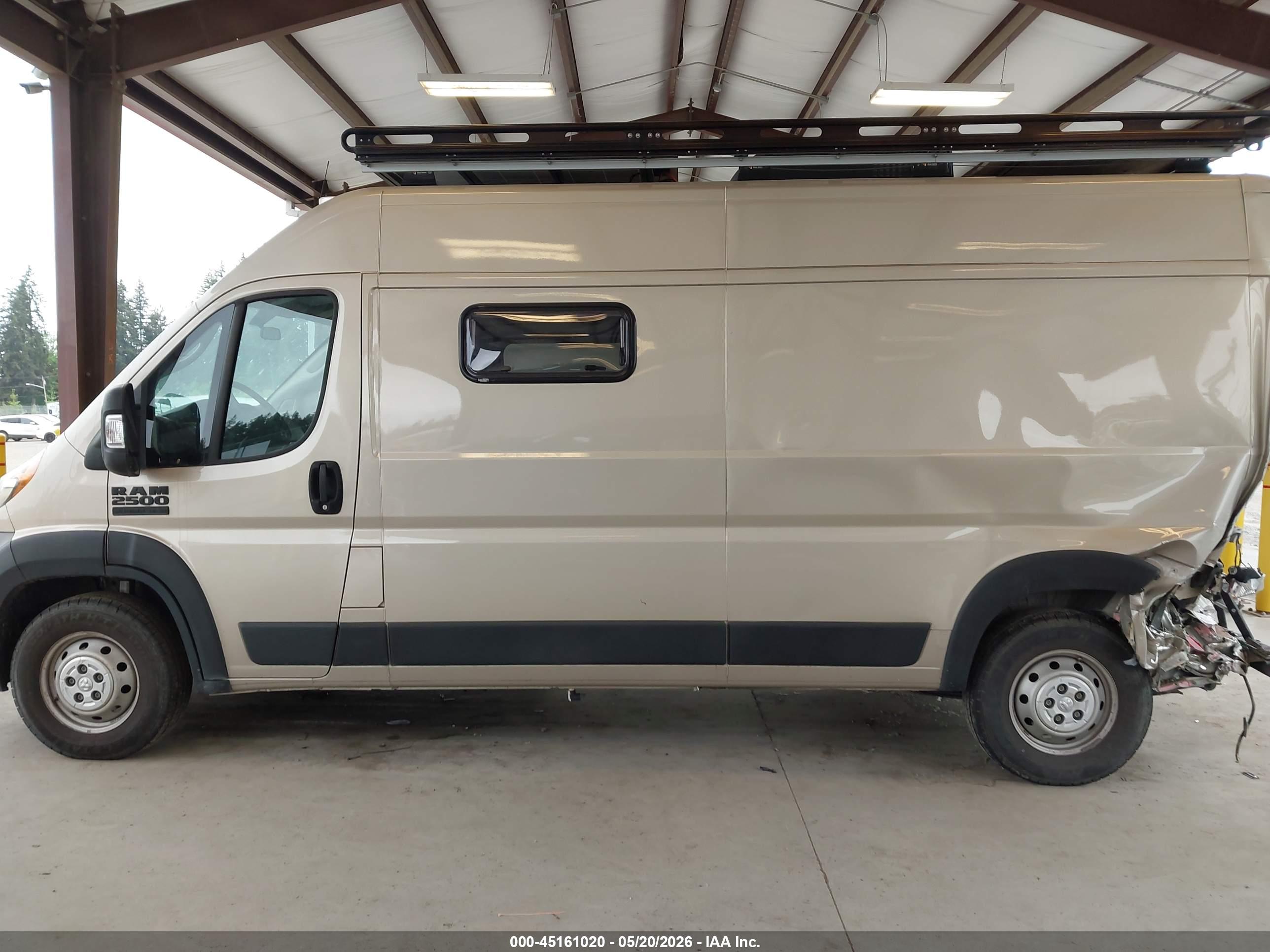 2021 RAM PROMASTER 2500 HIGH ROOF 159 WB