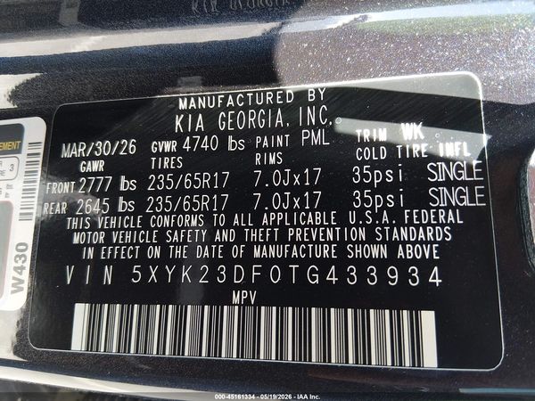 2026 KIA SPORTAGE LX
