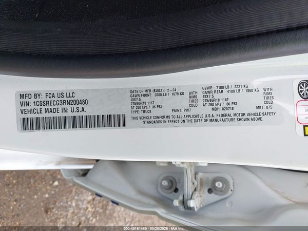 2024 RAM 1500 TRADESMAN  4X2 6'4 BOX