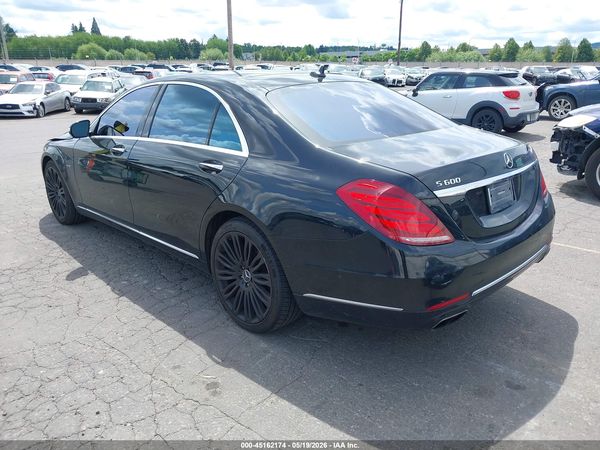 2015 MERCEDES-BENZ S 600 S600