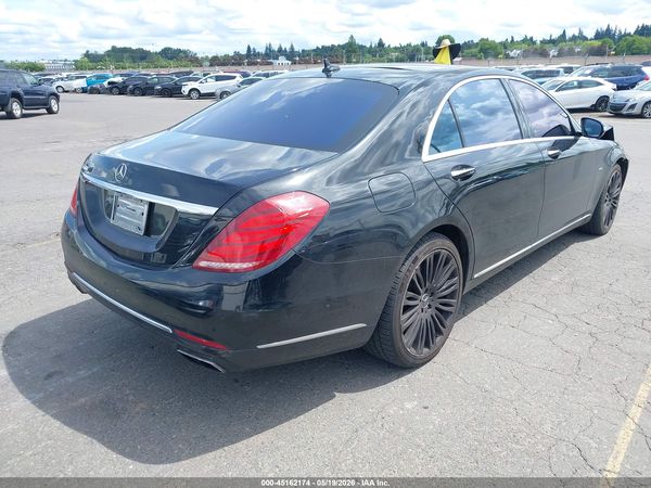 2015 MERCEDES-BENZ S 600 S600