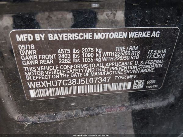 2018 BMW X1 SDRIVE28I