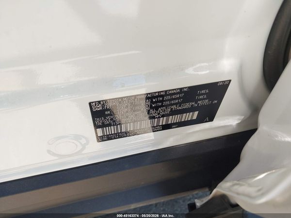 2020 TOYOTA RAV4 XLE