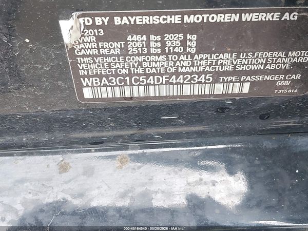 2013 BMW 328I