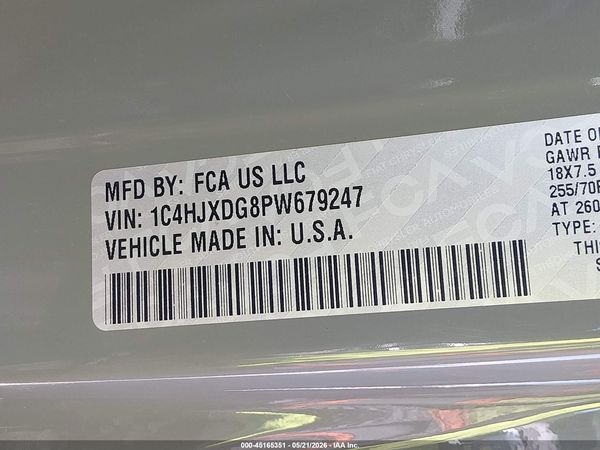 2023 JEEP WRANGLER