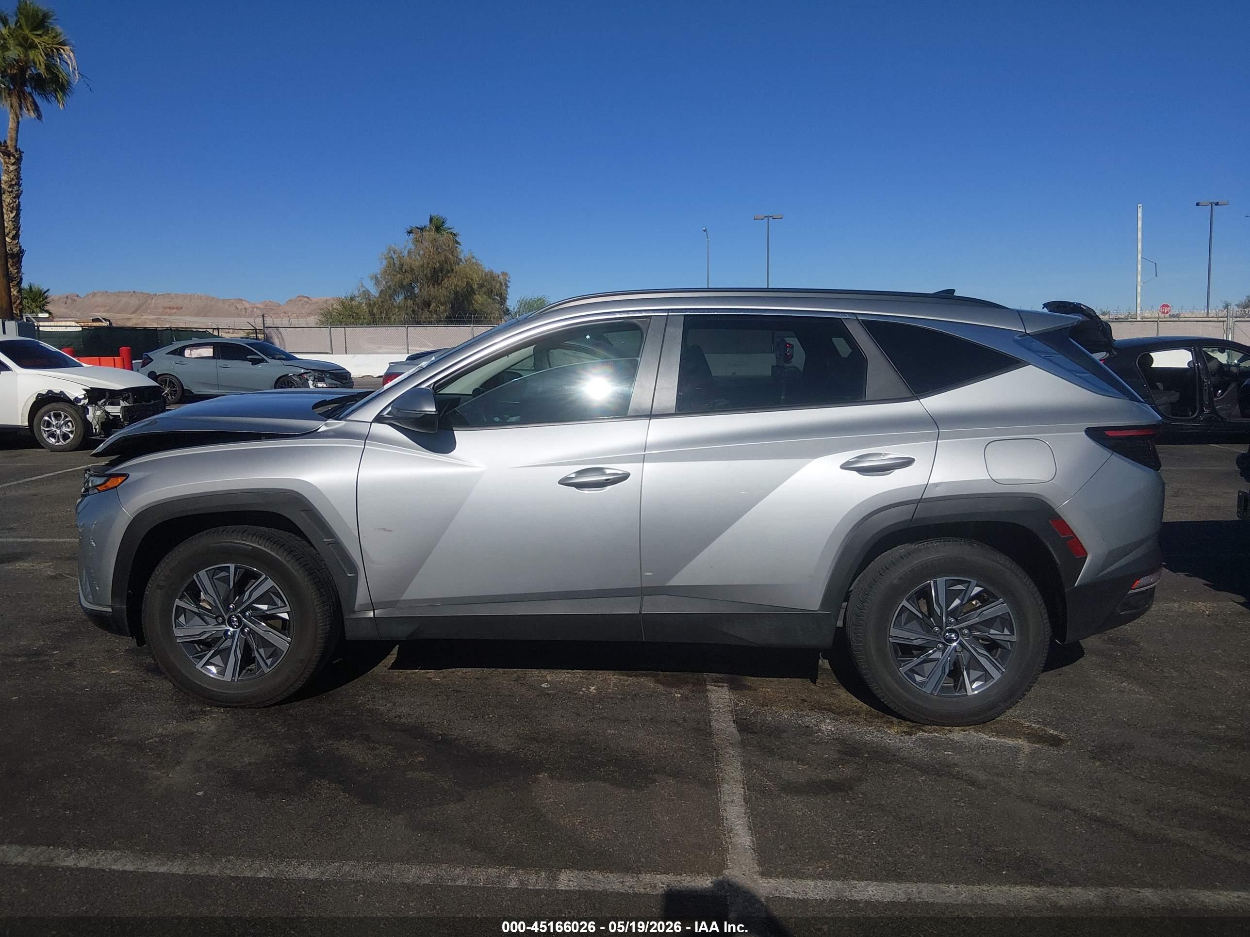 2022 HYUNDAI TUCSON HYBRID BLUE