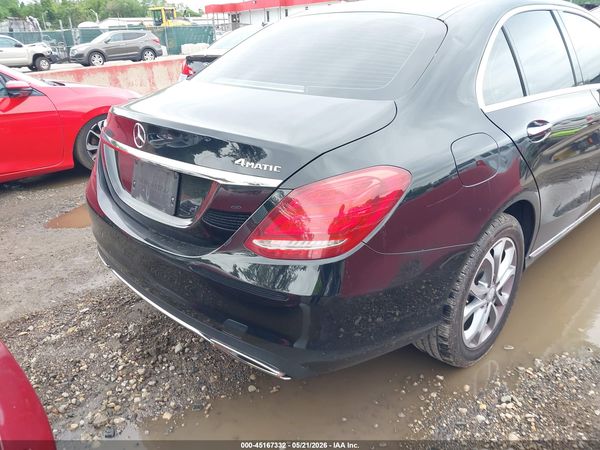2015 MERCEDES-BENZ C 300 4MATIC
