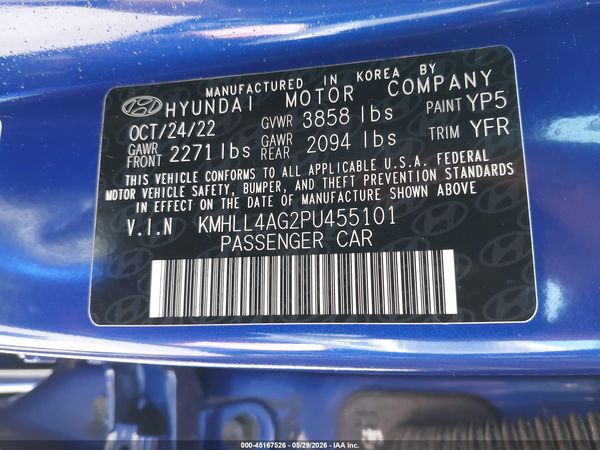 2023 HYUNDAI ELANTRA SE