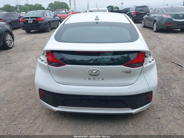 2018 HYUNDAI IONIQ HYBRID BLUE