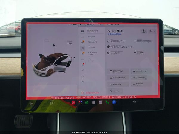 2020 TESLA MODEL 3