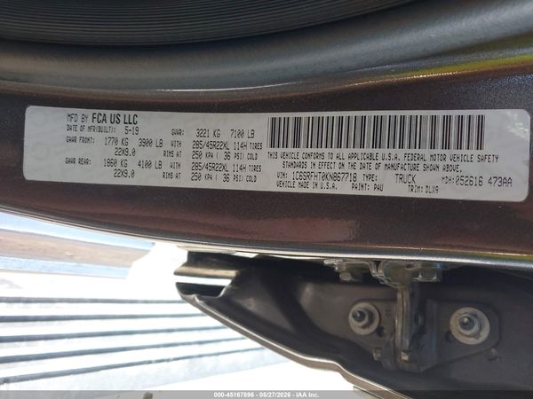 2019 RAM 1500 Limited