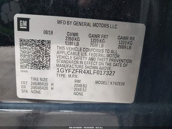 2020 CADILLAC XT4 AWD SPORT