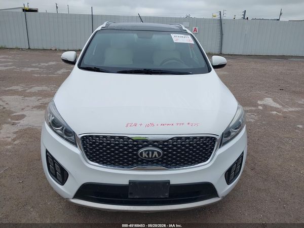 2016 KIA SORENTO 3.3L SXL