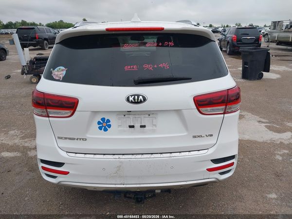 2016 KIA SORENTO 3.3L SXL