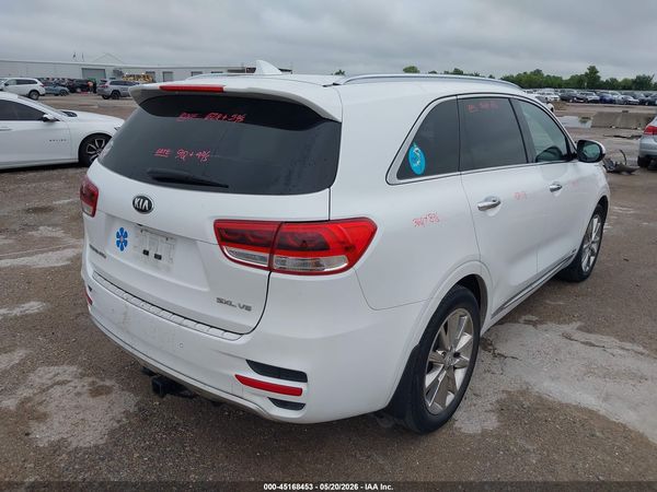 2016 KIA SORENTO 3.3L SXL