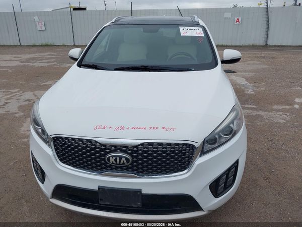 2016 KIA SORENTO 3.3L SXL