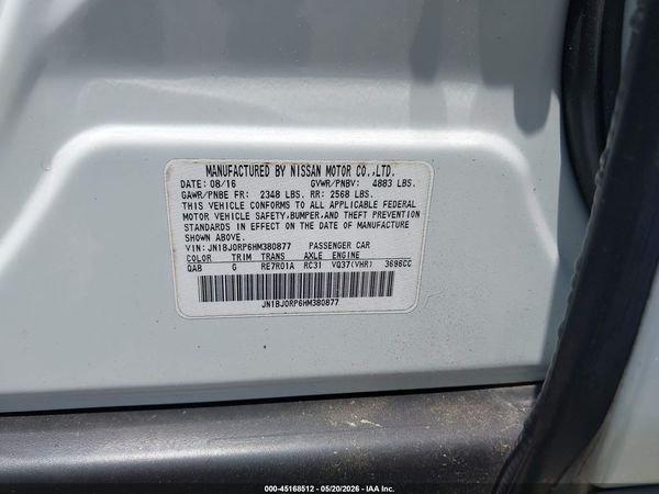 2017 INFINITI QX50