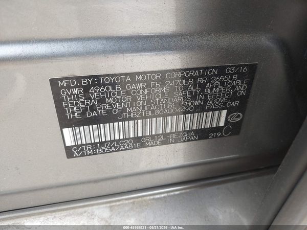 2016 LEXUS GS 350