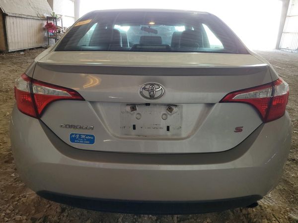 2016 TOYOTA COROLLA