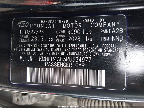 2023 HYUNDAI ELANTRA N LINE