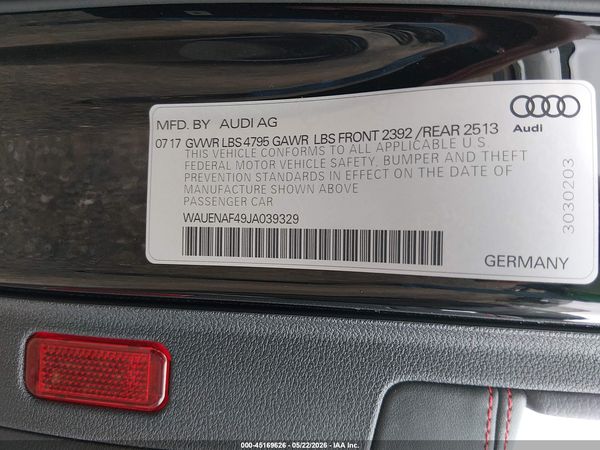 2018 AUDI A4