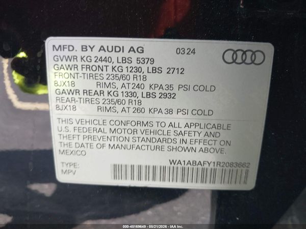 2024 AUDI Q5