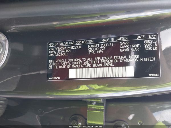2022 VOLVO XC90