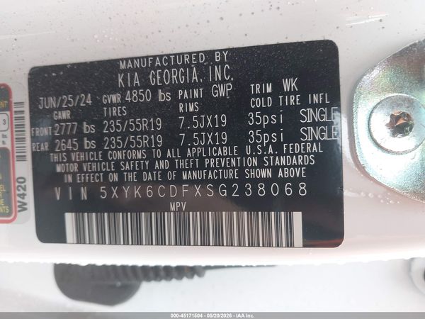 2025 KIA SPORTAGE X-LINE