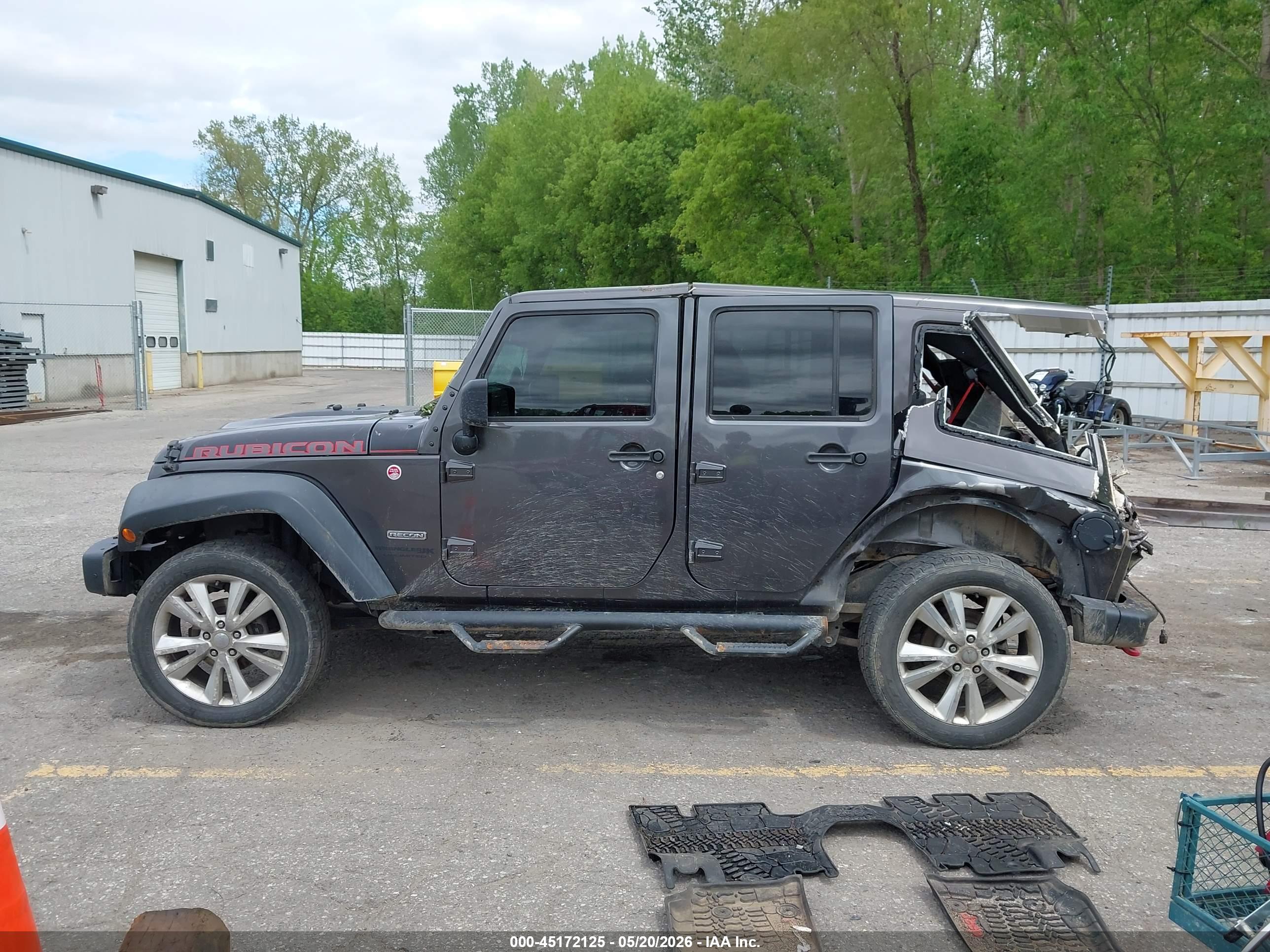2018 JEEP WRANGLER JK UNLIMITED RUBICON RECON 4X4