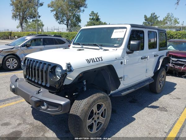 2021 JEEP WRANGLER UNLIMITED WILLYS 4X4
