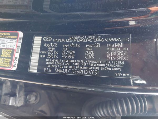 2024 HYUNDAI TUCSON LIMITED