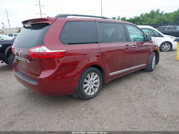 2015 TOYOTA SIENNA LIMITED 7 PASSENGER