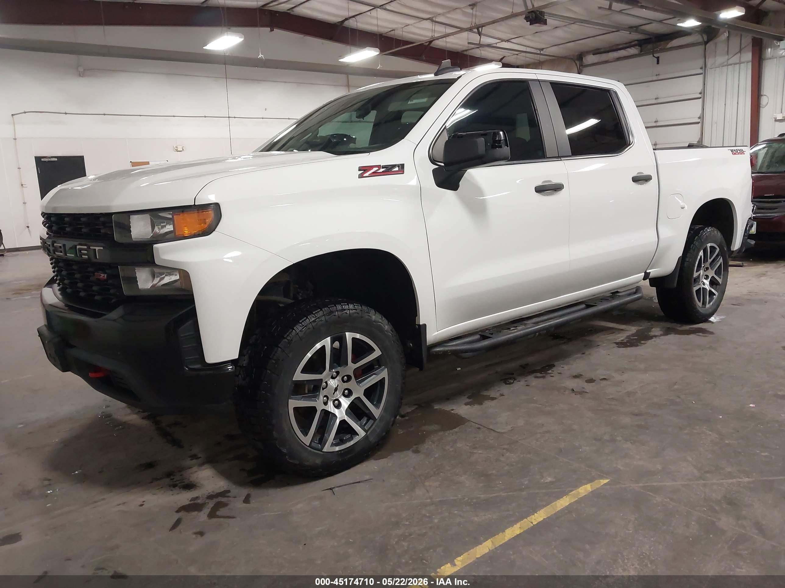 2019 CHEVROLET SILVERADO 1500 CUSTOM TRAIL BOSS — I2