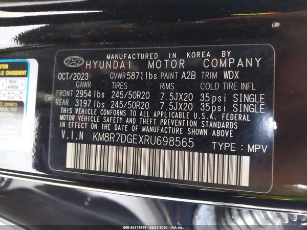 2024 HYUNDAI PALISADE CALLIGRAPHY