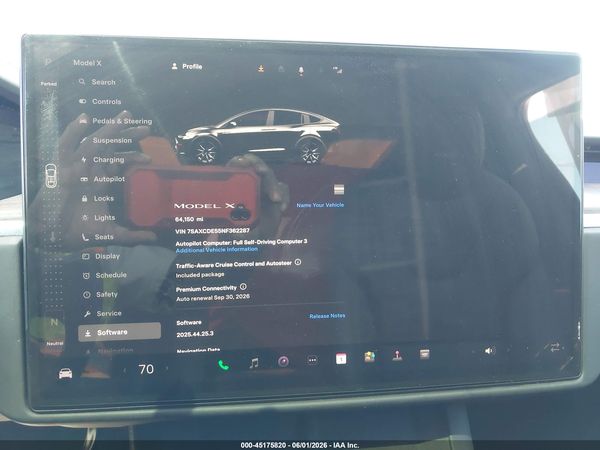 2022 TESLA MODEL X