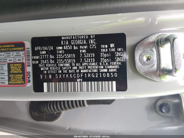 2024 KIA SPORTAGE X-LINE