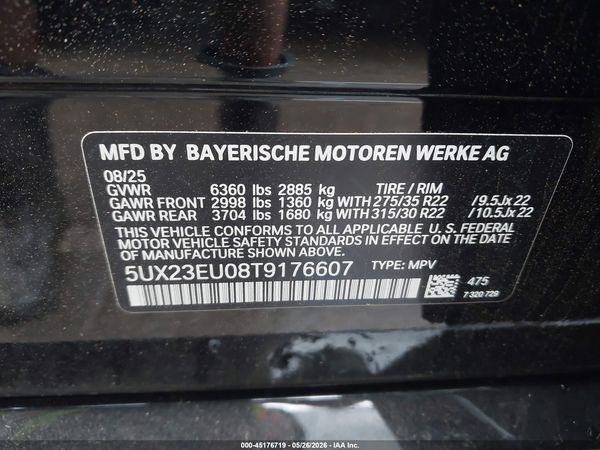 2026 BMW X5 XDRIVE40I