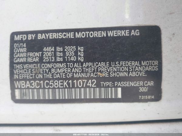 2014 BMW 328I
