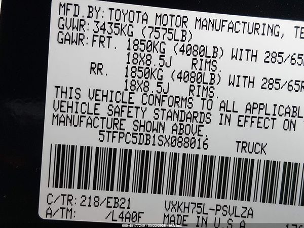 2025 TOYOTA TUNDRA HYBRID