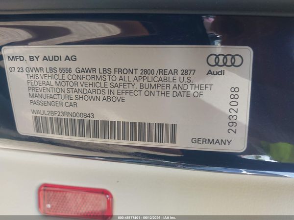 2024 AUDI A6