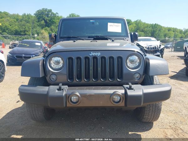2017 JEEP WRANGLER UNLIMITED SAHARA 4X4